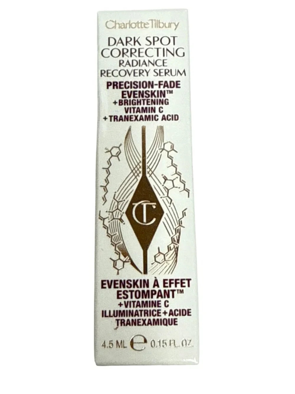 Charlotte Tilbury Dark Spot Correcting Radiance Recovery Serum 4.5ml New